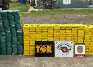 Polícia de SP faz operação e apreende quase 700 quilos de drogas no interior