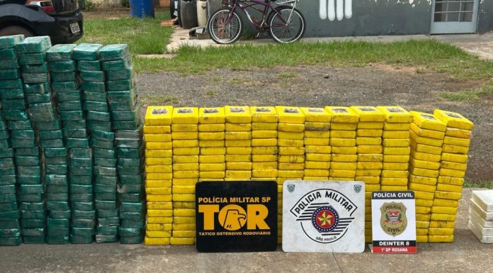 Polícia de SP faz operação e apreende quase 700 quilos de drogas no interior