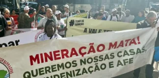 Caso Samarco: atingidos fazem ato contra sigilo envolvendo novo acordo
