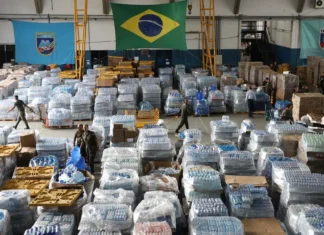 Defesa Civil do RS contabiliza 200 toneladas de alimentos doados