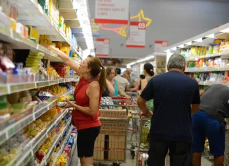 Prévia da inflação de fevereiro é de 1,23%