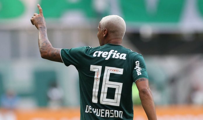 Deyverson marcou o gol da vitória palmeirense