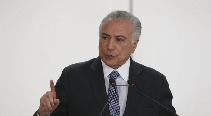 Temer diz que é preciso combater o crime com inteligência