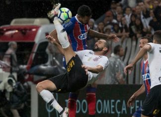 VEJA OS GOLS: Com gol de bicicleta Corinthians bate o Bahia