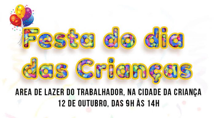 Festa das Crianças acontece nesta sexta-feira, 12, na rea de Lazer em Jandira