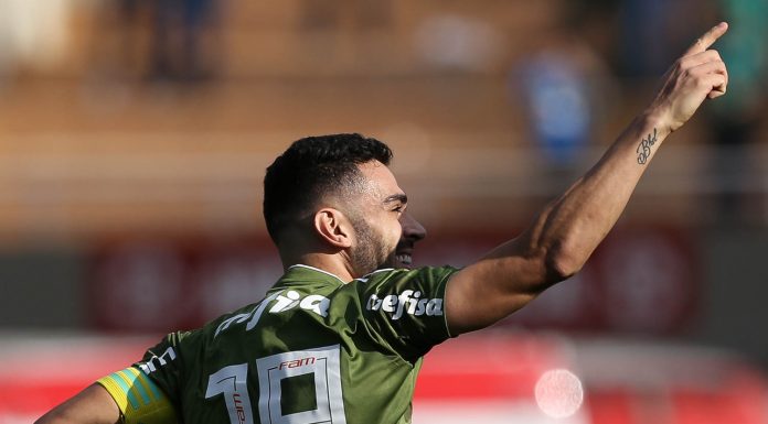 VEJA OS GOLS: Palmeiras, imbatível, vence o Ceará por 2 A 1