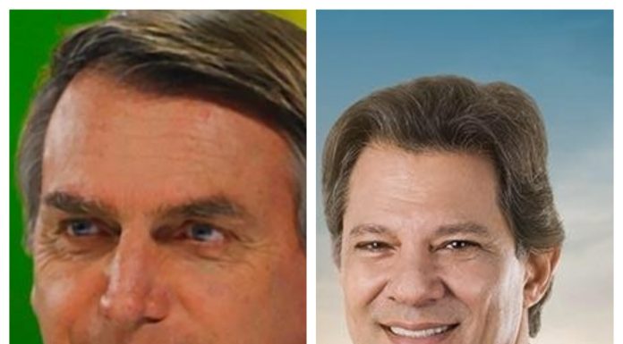 Segundo Turno: Bolsonaro X Haddad