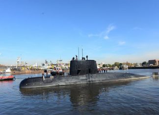 Governo da Argentina diz que não há tecnologia para retirar submarino