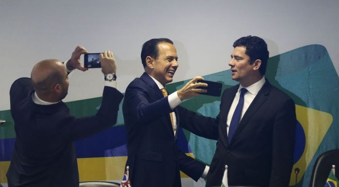 Doria diz a Moro que estados precisam de recursos para a segurança