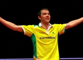 HUGO CALDERANO TERMINA SUA PARTICIPAÇÃO HISTÓRICA NO ITTF GRAND FINALS COM O BRONZE