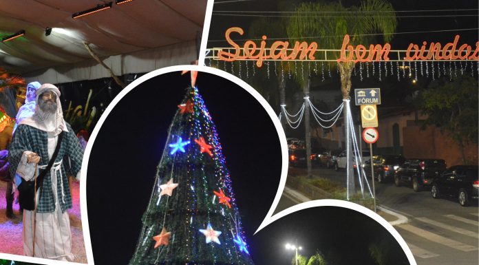 Milhares de pessoas prestigiaram a inauguração do Natal de Luz de Santana de Parnaíba
