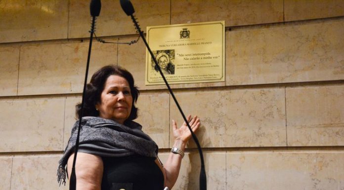 Tribuna da Câmara de Vereadores do Rio ganha nome de Marielle