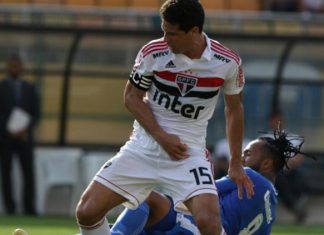 Hernanes decide e São Paulo vence o São Bento no Pacaembu