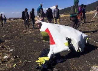 Dos 157 mortos em acidente aéreo na Etiópia, vários eram voluntários