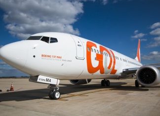 Gol suspenderá voos com Boeing 737 MAX 8, após acidente com avião do mesmo modelo