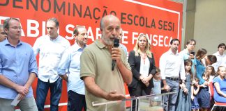 Sesi Jandira é batizado com nome de empresário jandirense