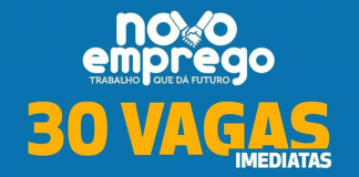 PREFEITURA ABRE CONCORRÊNCIA PARA 30 VAGAS DO PROGRAMA NOVO EMPREGO