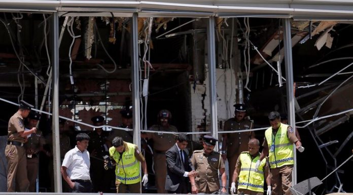 Primeiro-ministro do Sri Lanka diz que prioridade é deter terroristas