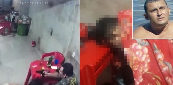 Vídeo mostra momento em que sargento da Polícia Militar se descuida e atira contra própria cabeça