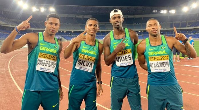 Brasil é campeão mundial do revezamento 4×100 no Japão
