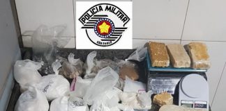 Polícia Militar apreende drogas, armamentos e carregadores em Osasco