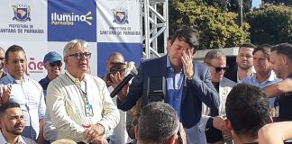 Prefeito Elvis se emociona ao inaugurar a Maternidade de Santana de Parnaíba