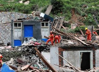 Tufão Lekima deixa 30 mortos no leste da China