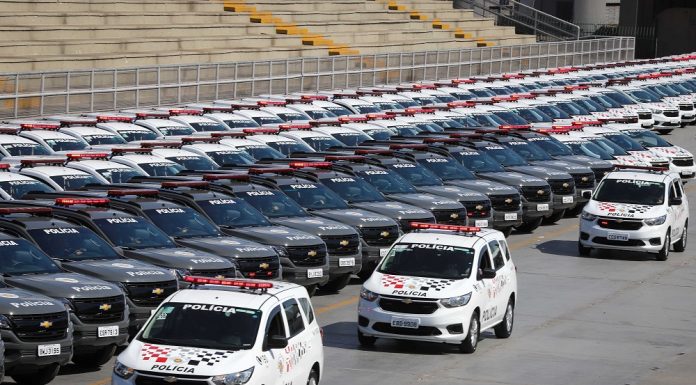 Governo de São Paulo entrega novas viaturas para a Polícia Militar