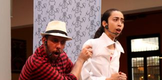 A Cia Teatro dos Ventos realiza o espetáculo “Notícias do Amanhã” na cidade de Jandira