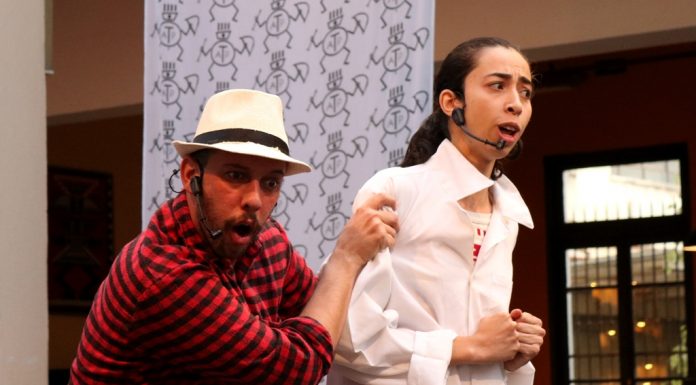 A Cia Teatro dos Ventos realiza o espetáculo “Notícias do Amanhã” na cidade de Jandira