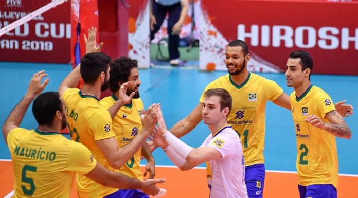Mesmo com reservas, Brasil vence na Copa do Mundo de vôlei