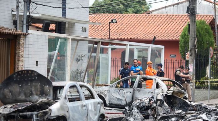 Dono de avião que caiu em BH está com 50% do corpo queimado