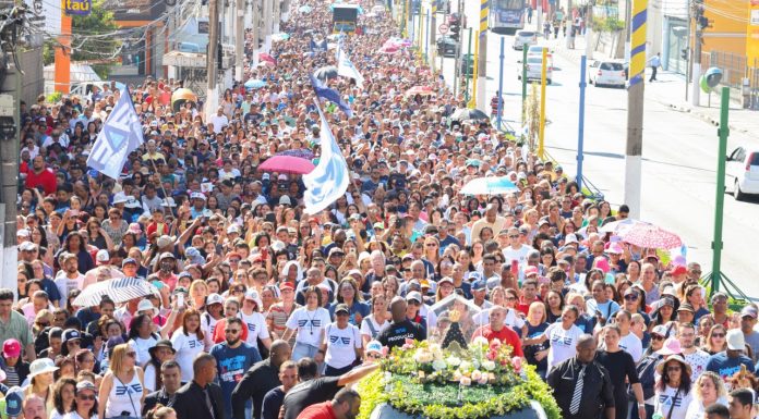 Rogério Lins participa da 3ª Caminhada do Exército Azul