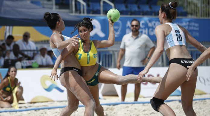 Brasil estreia com vitória nos Jogos Mundiais de Praia
