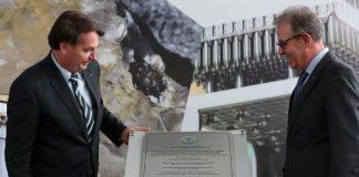 Bolsonaro inaugura ultracentrífugas em Fábrica de Combustível Nuclear