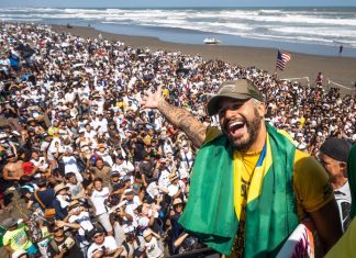 Braziliam Storm surfa pelo quarto título mundial