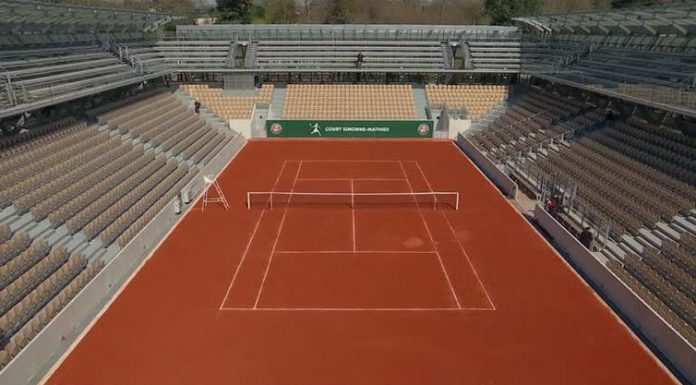 Roland Garros terá público limitado a 60% da capacidade do estádio