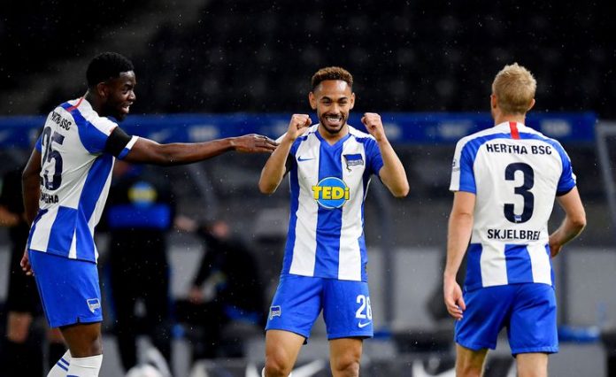 Com gol de brasileiro, Hertha goleia no Campeonato Alemão