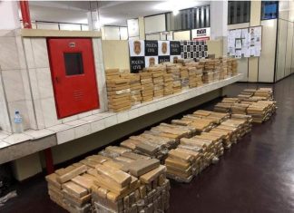 Polícia apreende mais de uma tonelada de maconha em Jandira