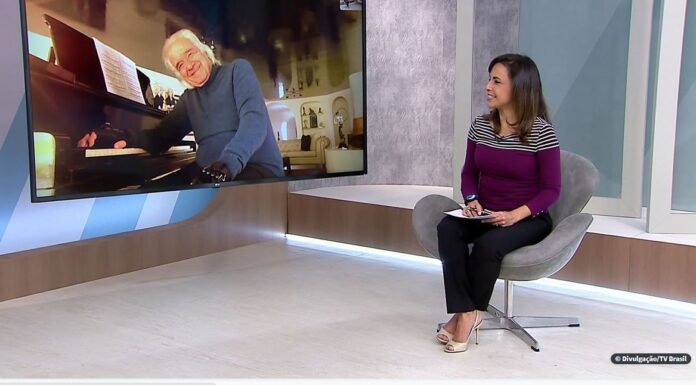 Maestro João Carlos Martins dá entrevista ao Impressões, da TV Brasil