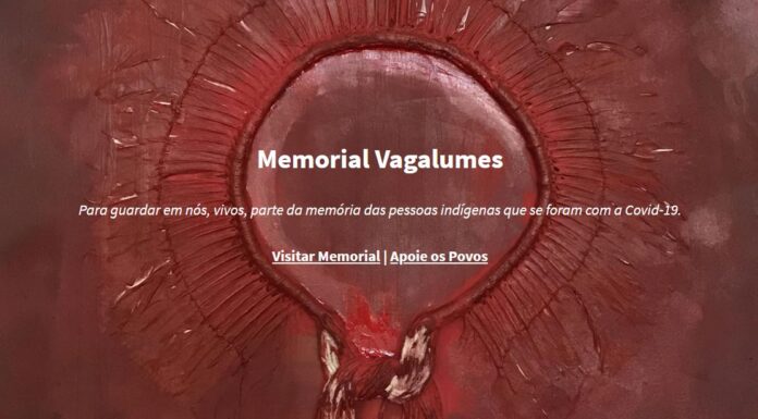 Memorial Vagalumes faz homenagem a indígenas vítimas da covid-19