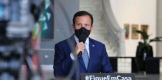 Doria e esposa estão recuperados da covid-19