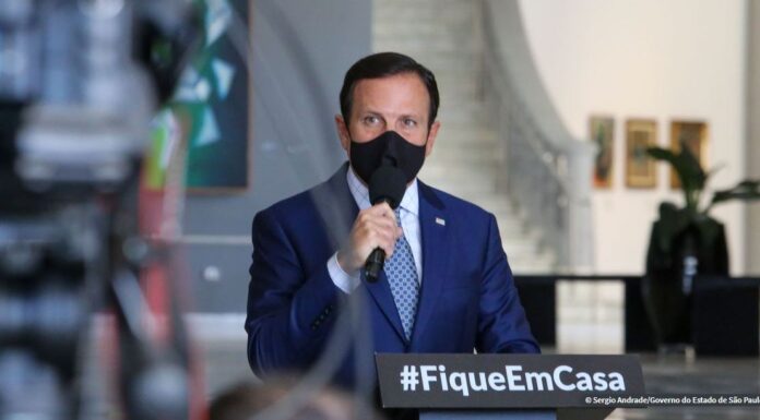 Doria pede que população evite aglomerações no feriado
