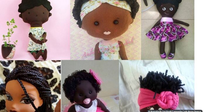 Bonecas negras representam 6% dos modelos disponíveis no mercado