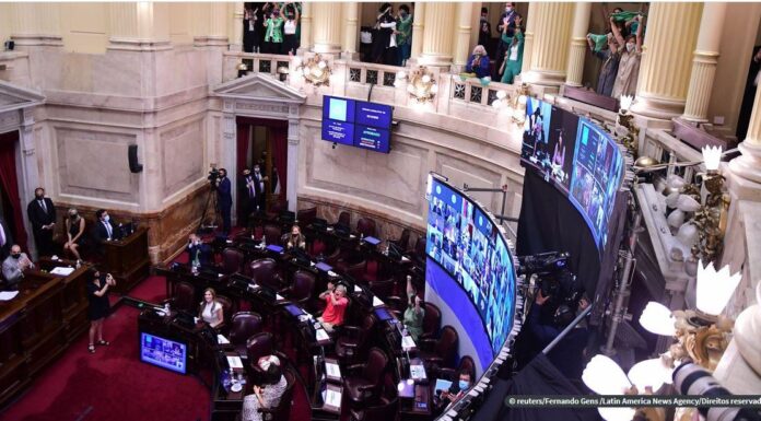 Senado da Argentina aprova aborto legal nesta quarta-feira
