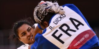 Maria Suelen se machuca e perde nas quartas de final do judô de Tóquio