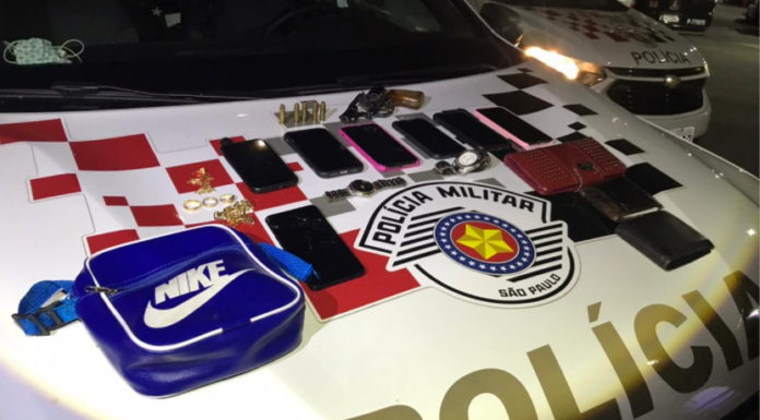 Polícia Militar prende dois homens em flagrante após denúncia de roubo