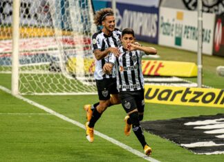 Pensando na final da Libertadores, Santos entra com reservas e perde para o Atlético-MG