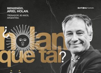 Após confirmar saída de Cuca, Santos anuncia Ariel Holan como técnico