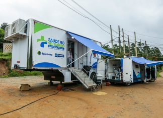 Carreta da Saúde atende no bairro Monte Serrat, em Itapevi
